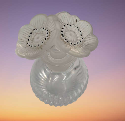 Vintage Crystal Perfume Bottle