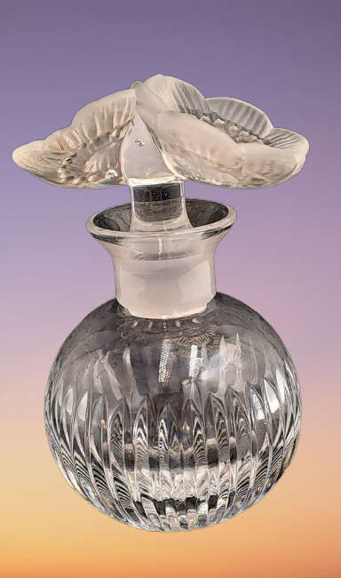 Vintage Crystal Perfume Bottle