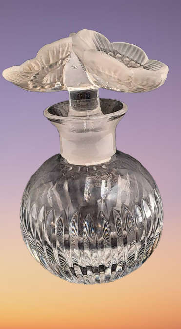 Vintage Crystal Perfume Bottle