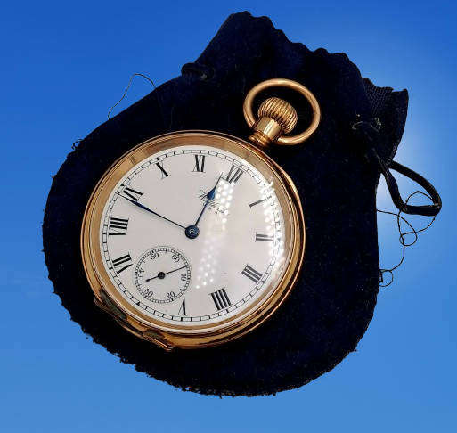 Antique Waltham 10ct Gold Plated Pocket Watch great condition Made in the USA-NOT RUNNING