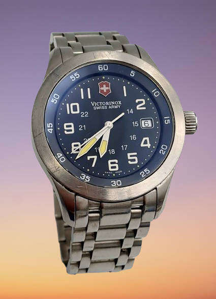 Pre-Owned Men's Victorinox Swiss Army Airforce Quartz watch V25039-Glow in the Dark Inlays