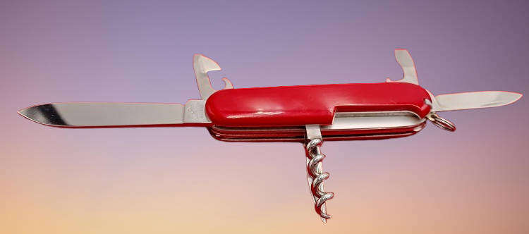 Victorinox Swiss Army "Camping" Multi-Purpose Pocket Knife