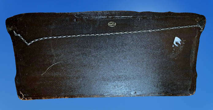 Vintage 1938-1940 Syroco "Voortrekker Wagon Train" wood Carving Wall Plague By Vadim Ivanoff