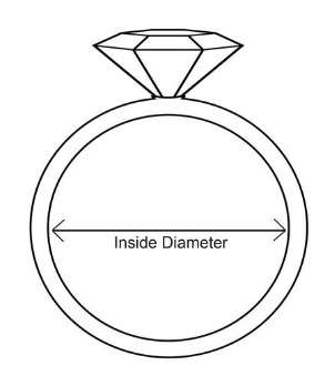 Pre-owned Vintage Moonstone Ring-no Markings -18mm in diameter