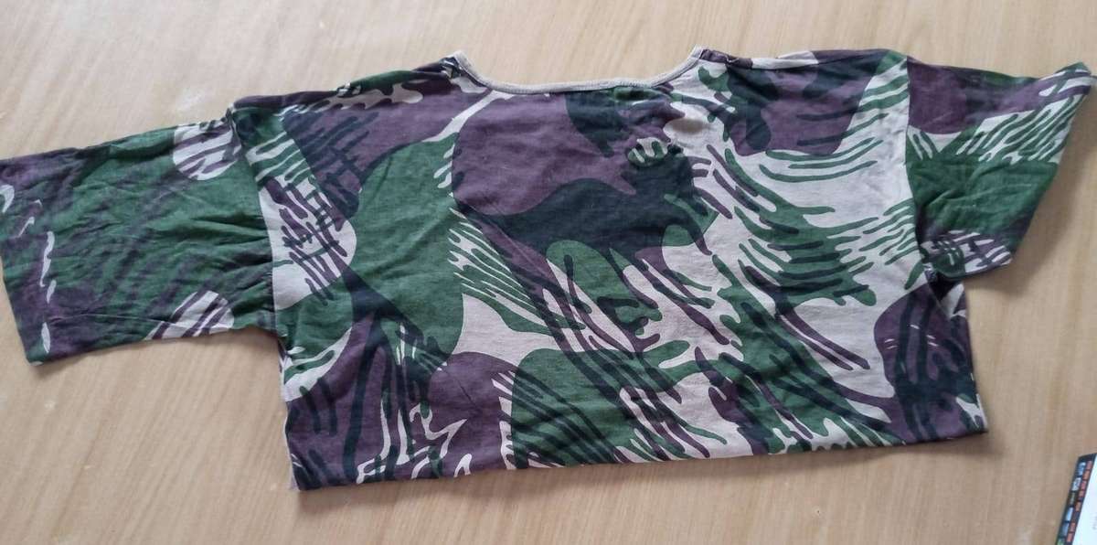 Rhodesian Camouflage T shirt