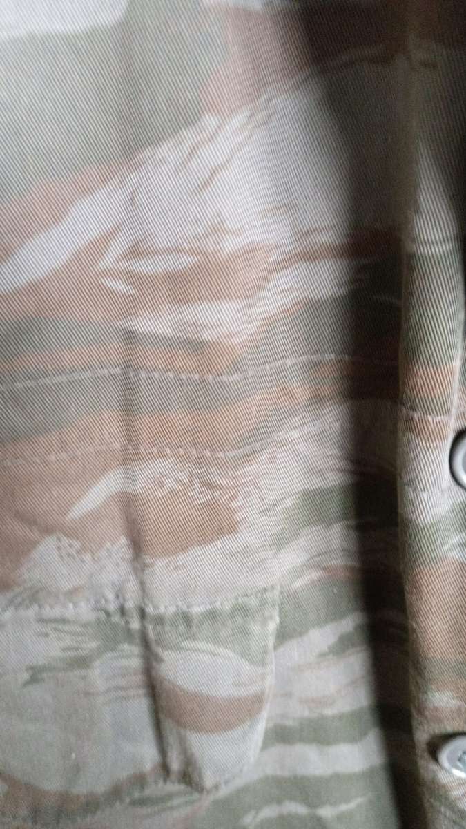 FAPLA Bushwar Jacket in Grey Lizard print