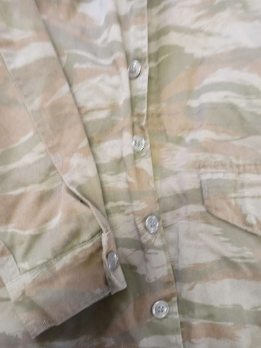 FAPLA Bushwar Jacket in Grey Lizard print