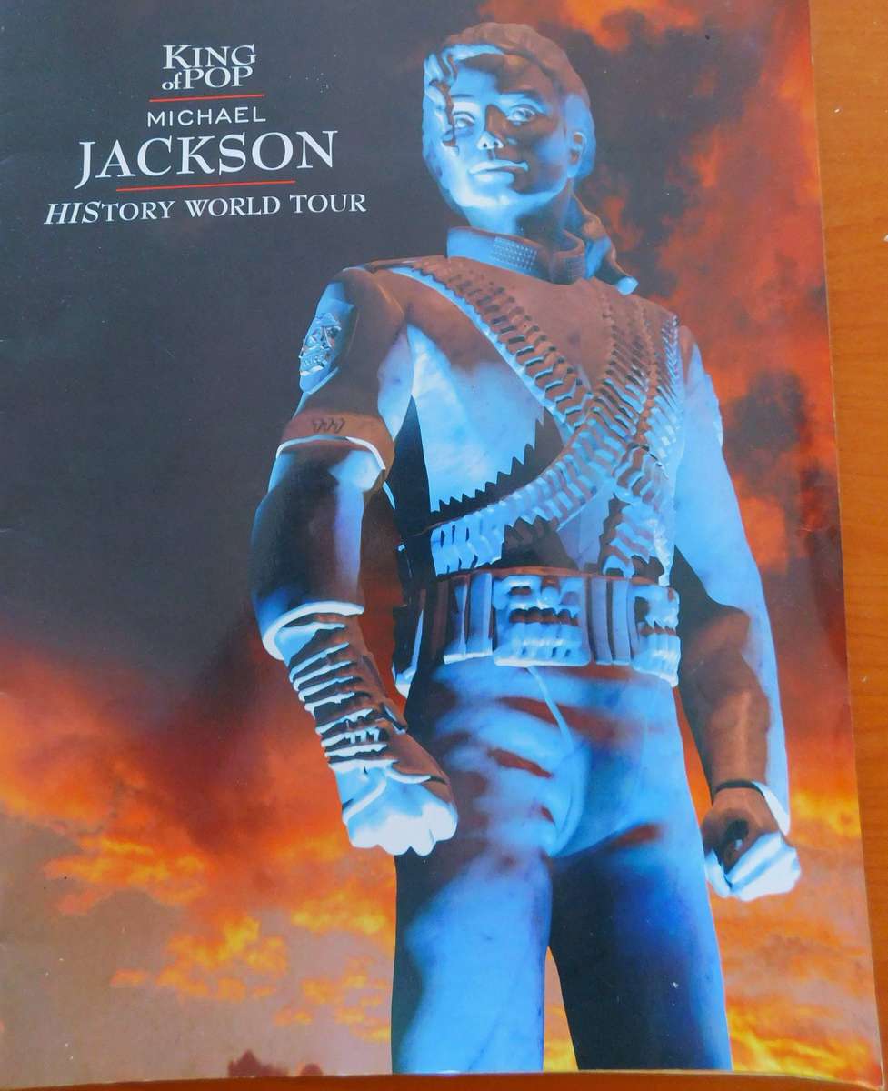 MICHAEL JACKSON - History World Tour [Brochure]