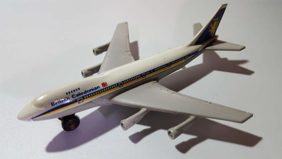 MATCHBOX 1973 SB-10 Boeing 747 British Caledonian