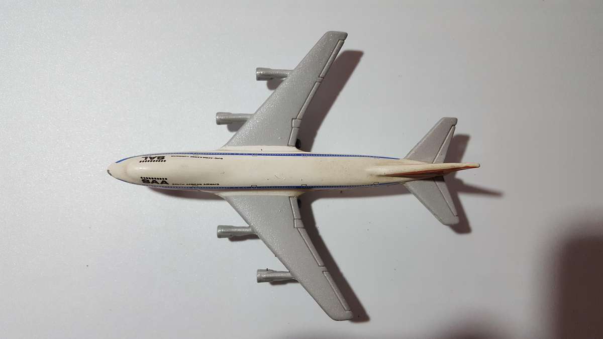 MATCHBOX 1973 SB-10 Boeing 747 SAA South African Airways