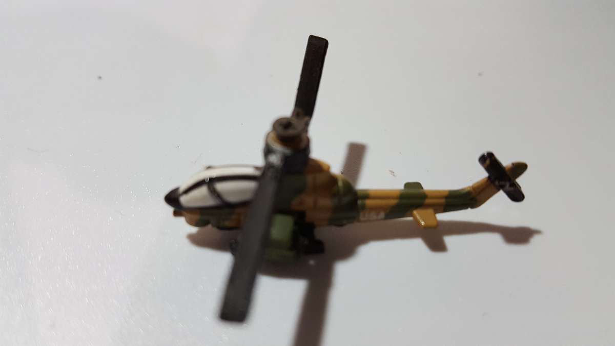 Micro Machines 1989 Galoob Military II AH-1 Cobra