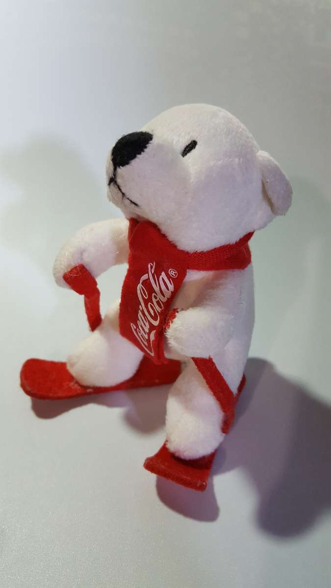 Official Coca-Cola Merchandise Polar Bear Skiing