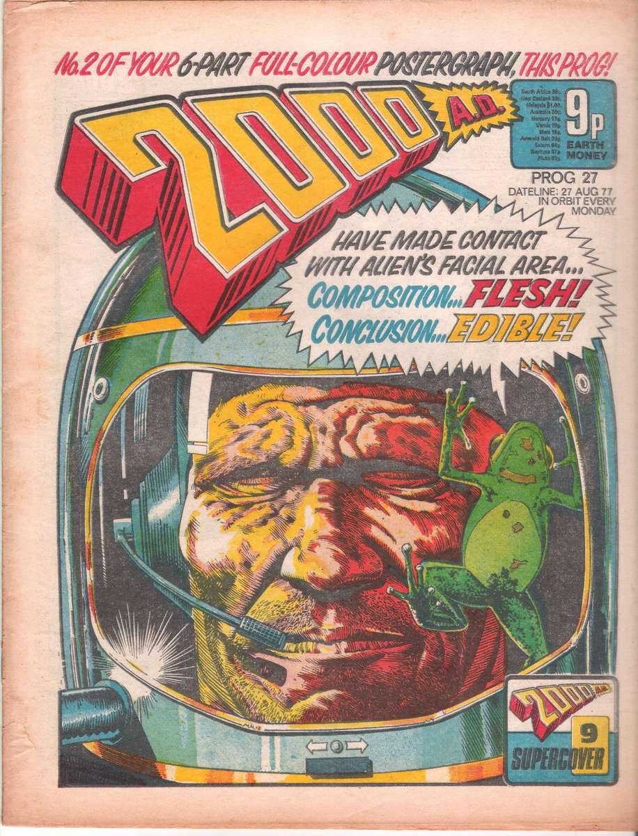 2000AD PROG 27 DATELINE: 27 AUG 77