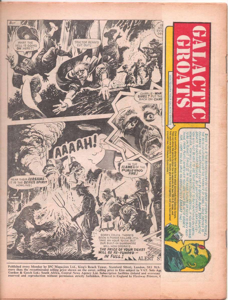 2000AD PROG 33 DATELINE: 8 OCT 77