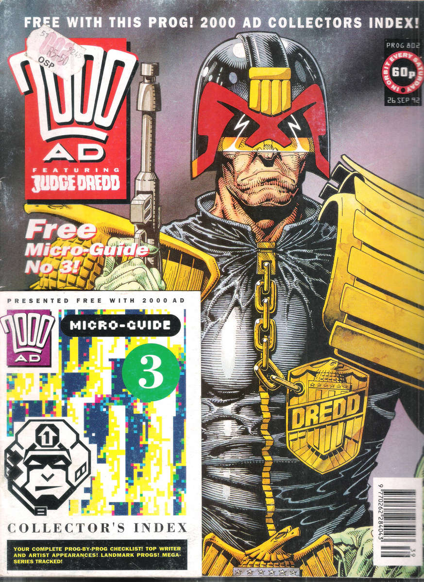 2000AD Featuring Judge Dredd (Prog # 802) 26 Sep 92]