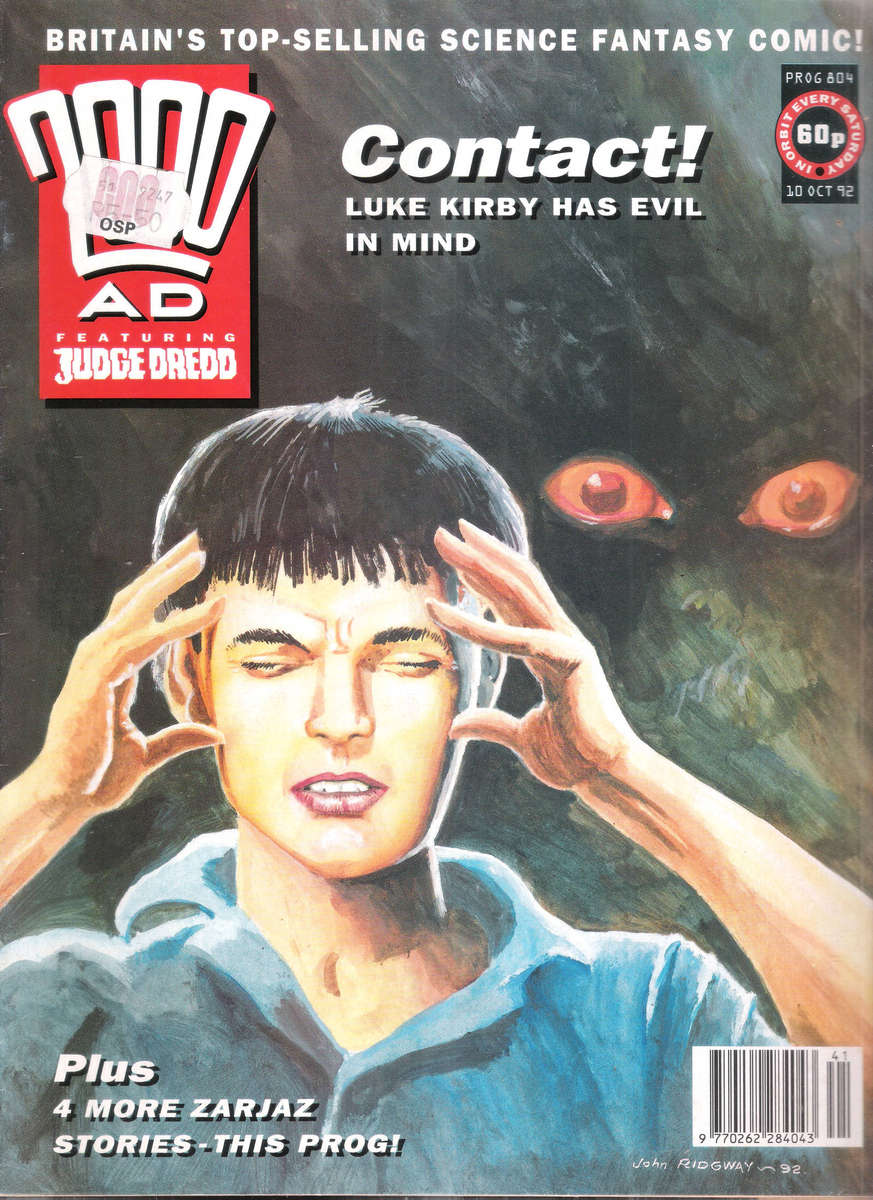 2000AD Featuring Judge Dredd (Prog # 804) [10 Oct 92]
