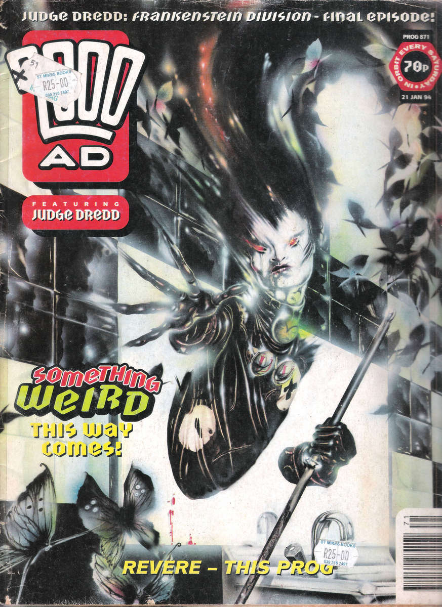2000AD Featuring Judge Dredd (Prog # 871) [21 Jan 94]