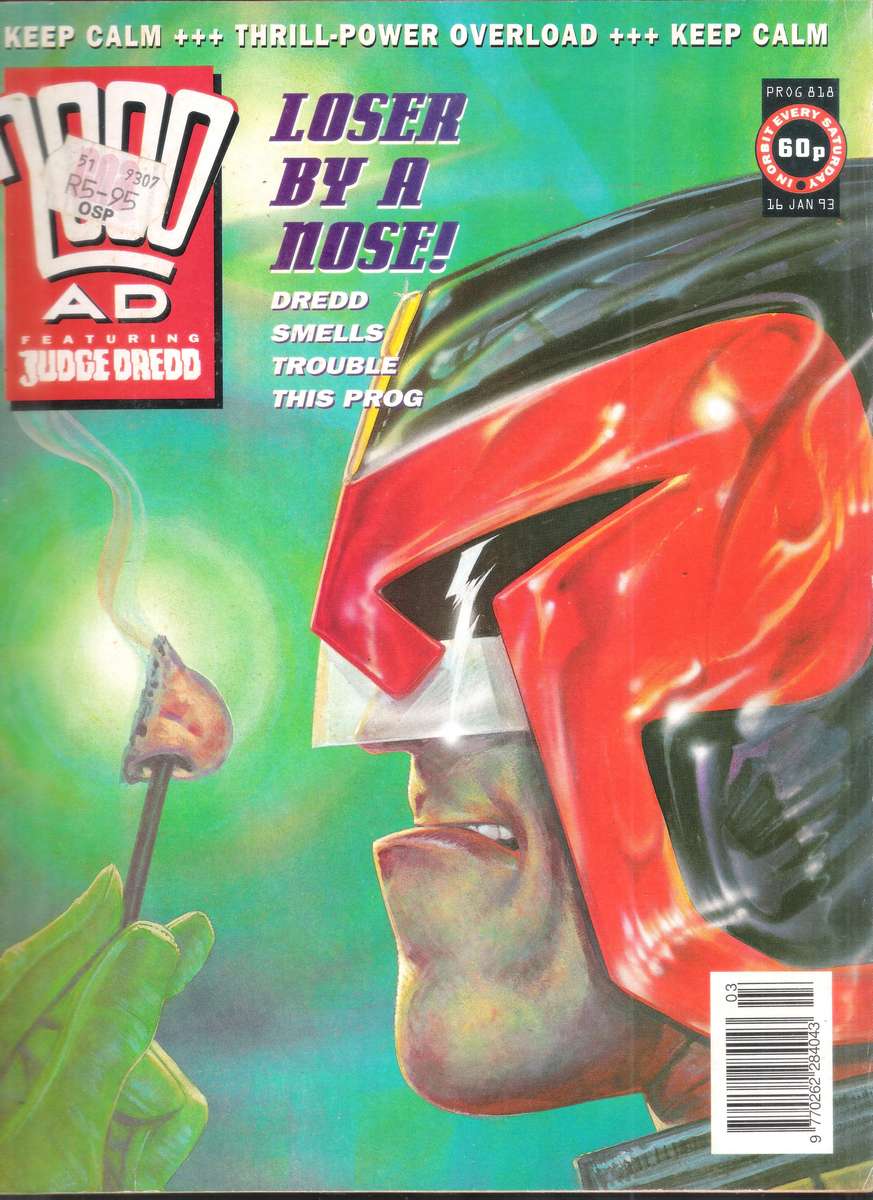 2000AD Featuring Judge Dredd (Prog # 818) [16 Jan 93]