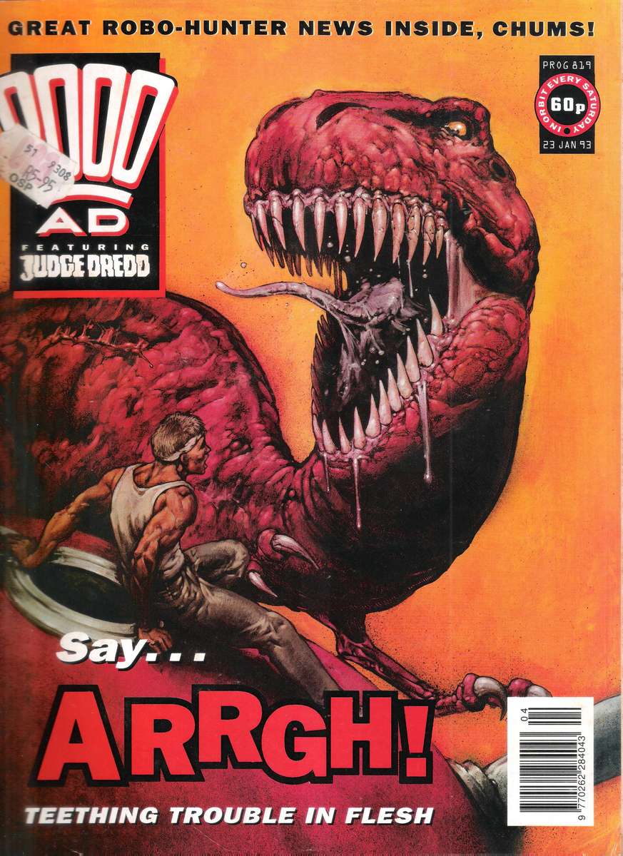 2000AD Featuring Judge Dredd (Prog # 819) [23 Jan 93]
