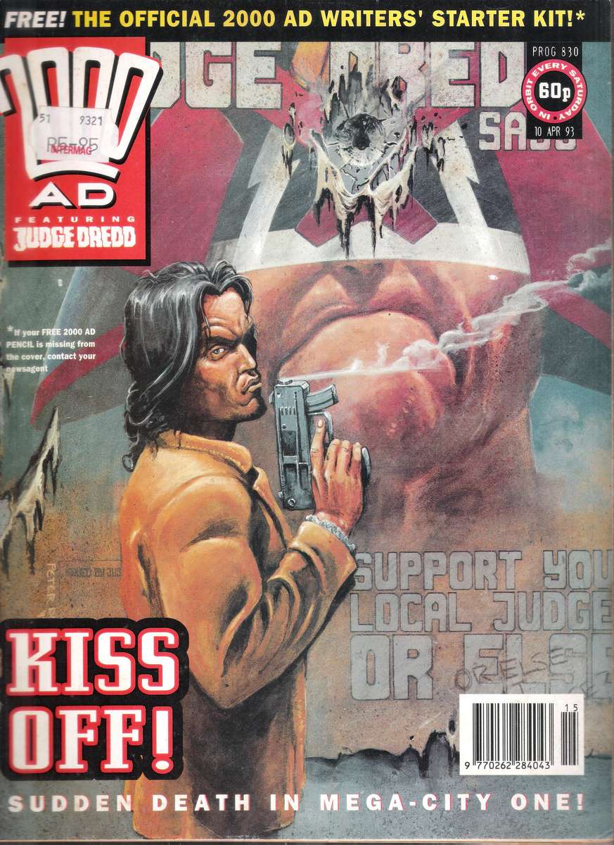 2000AD Featuring Judge Dredd (Prog # 830) [10 Apr 93]