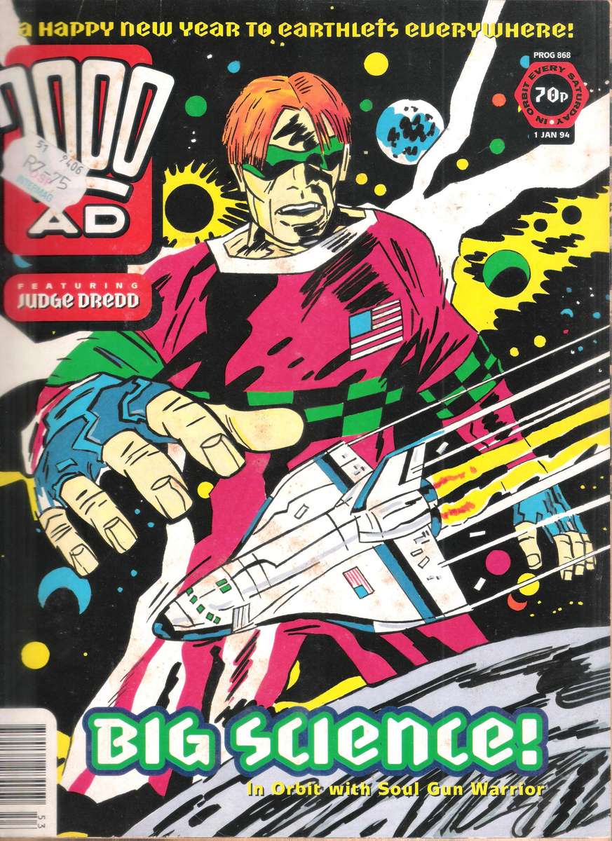 2000AD Featuring Judge Dredd (Prog # 868) [1 Jan 94]