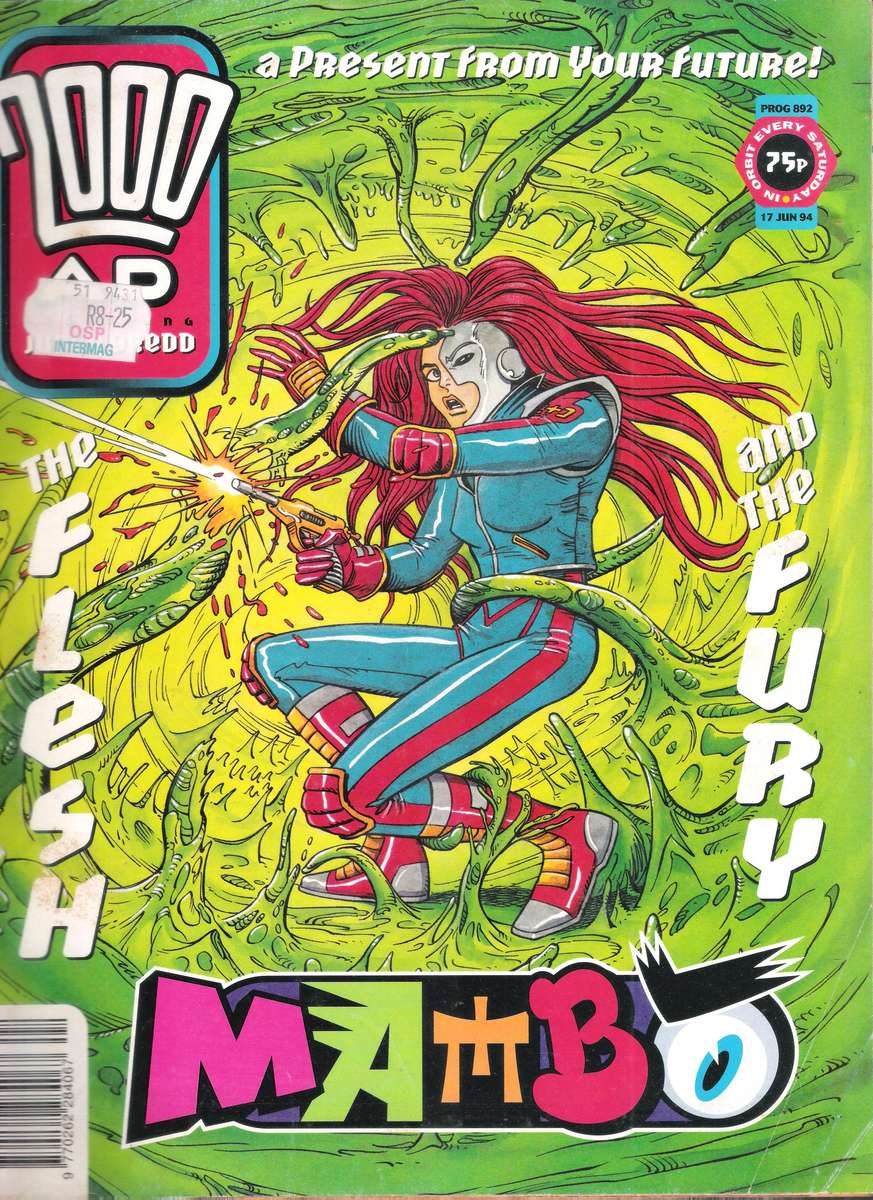2000AD Featuring Judge Dredd (Prog # 892) [17 Jun 94]