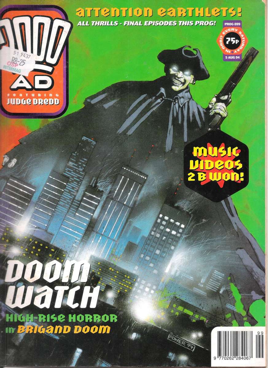 2000AD Featuring Judge Dredd (Prog # 899) [5 Aug 94]