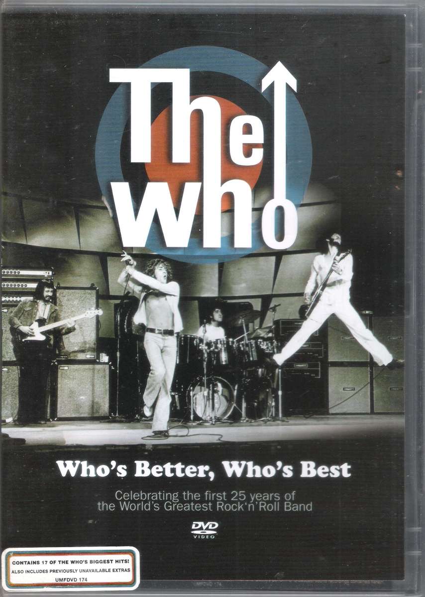 The Who - Who's Better, Who's Best (1988) [DVD]