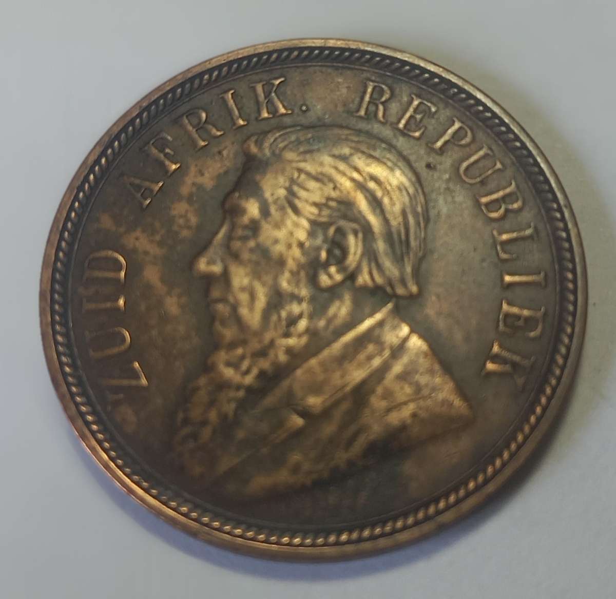 1898 ZAR Kruger 1 penny.