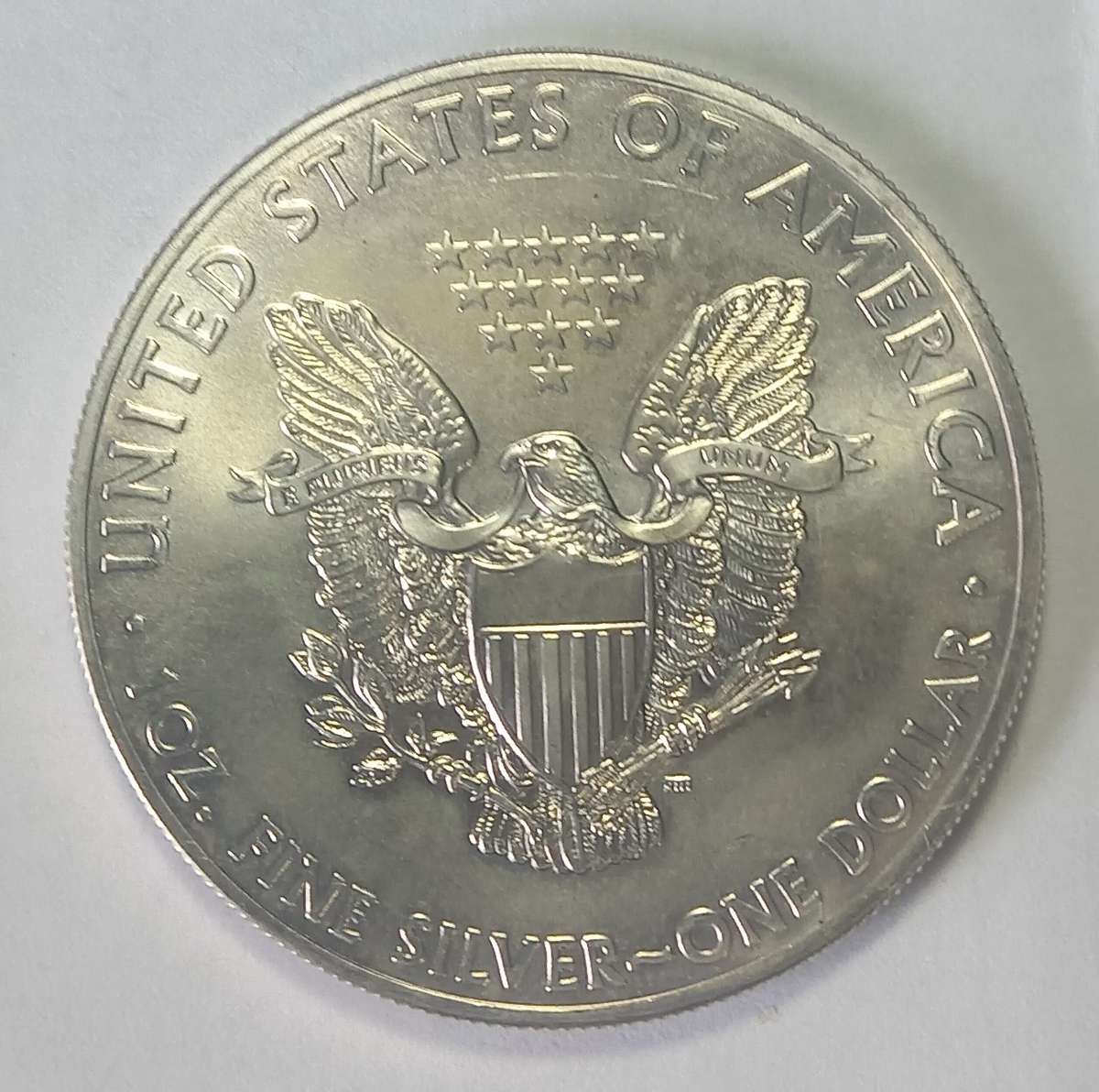 2014 USA 1oz fine silver Dollar, walking liberty  (UNC ?)