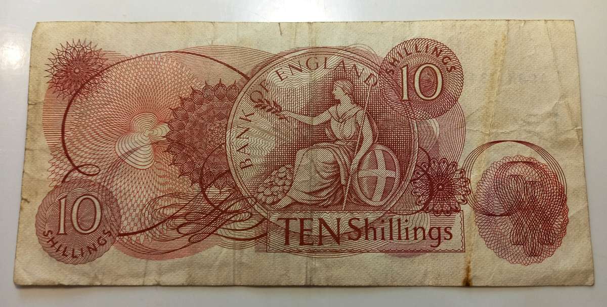 10 Shilling note, United Kingdom
