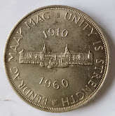 South Africa 1960 5 Shillings Silver Crown
