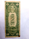 1935 USA One Dollar, Silver Certificate, Orange seal