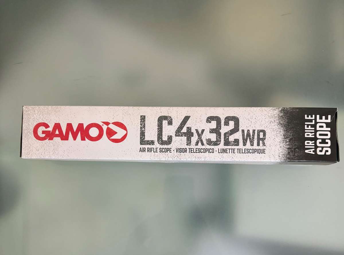 GAMO LC4X32WR air rifle scope with rings