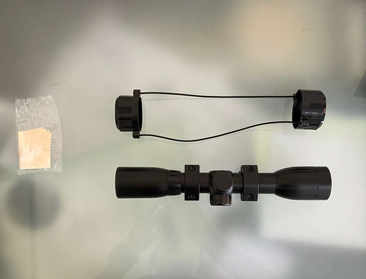 GAMO LC4X32WR air rifle scope with rings