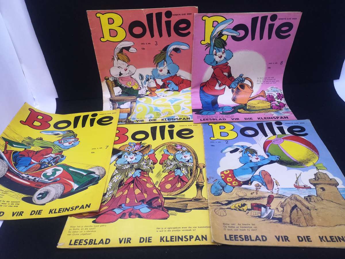 Vintage Bollie collection of 5  Deel 5