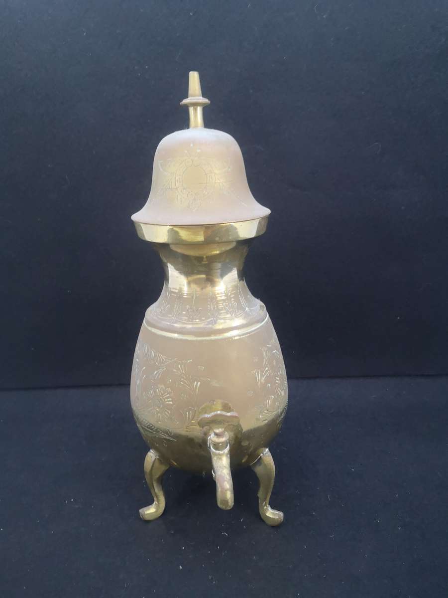 Vintage Brass Samovar