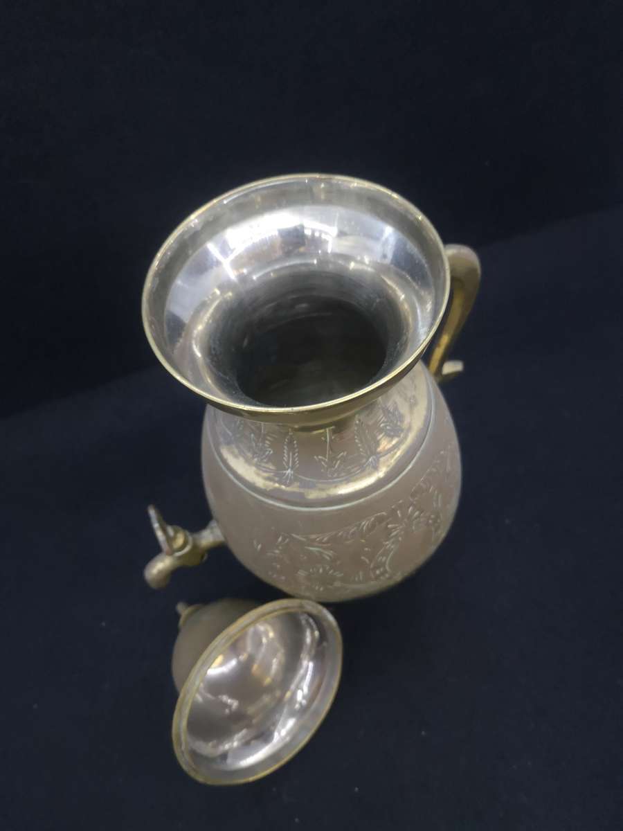 Vintage Brass Samovar