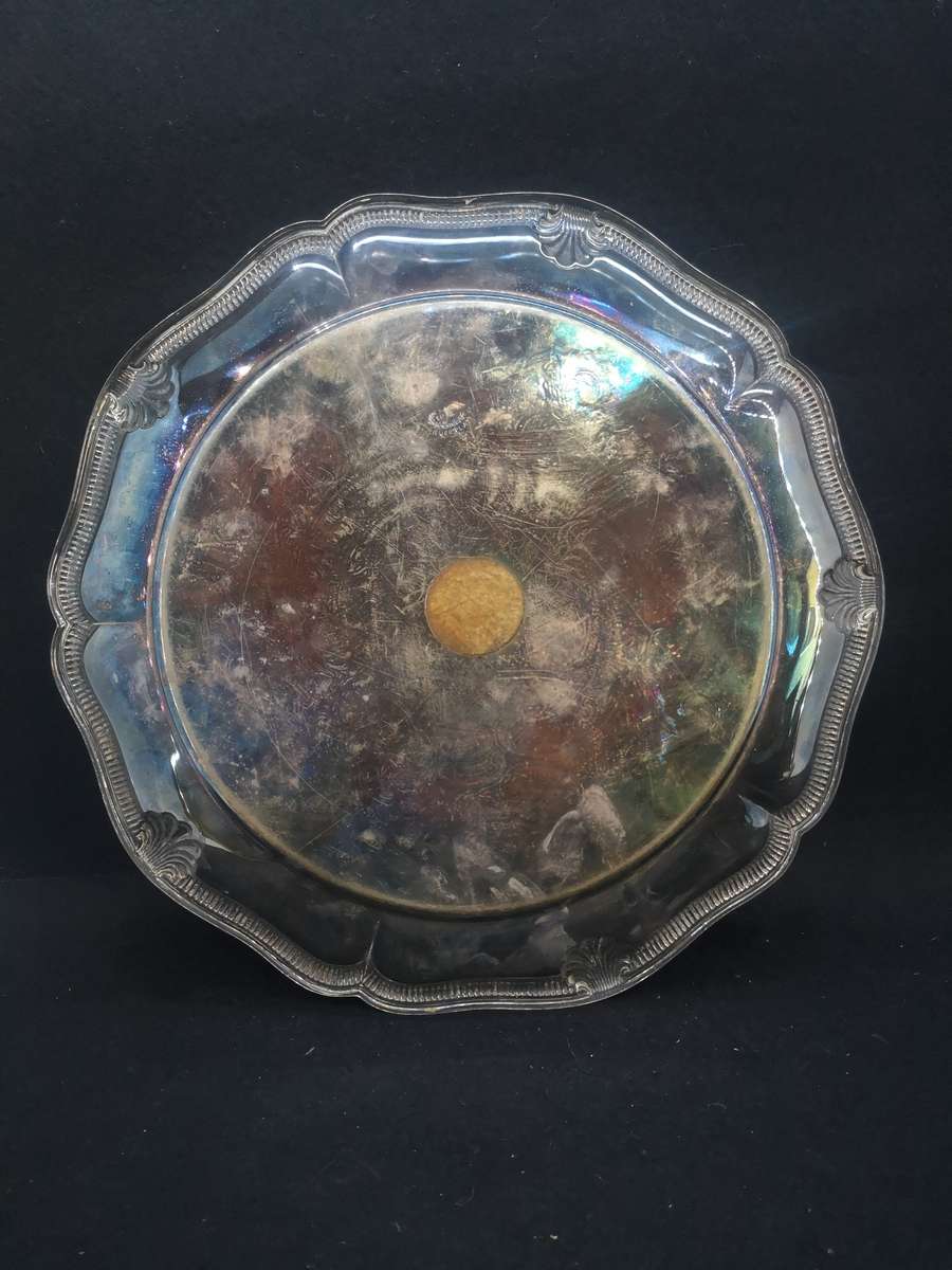 Silver plated tray