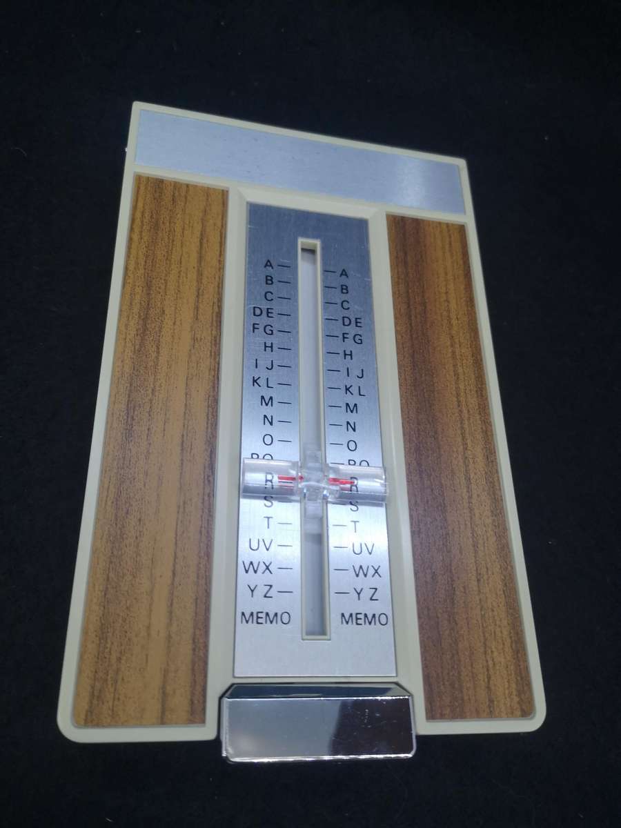 Old school telephone list finder - unused