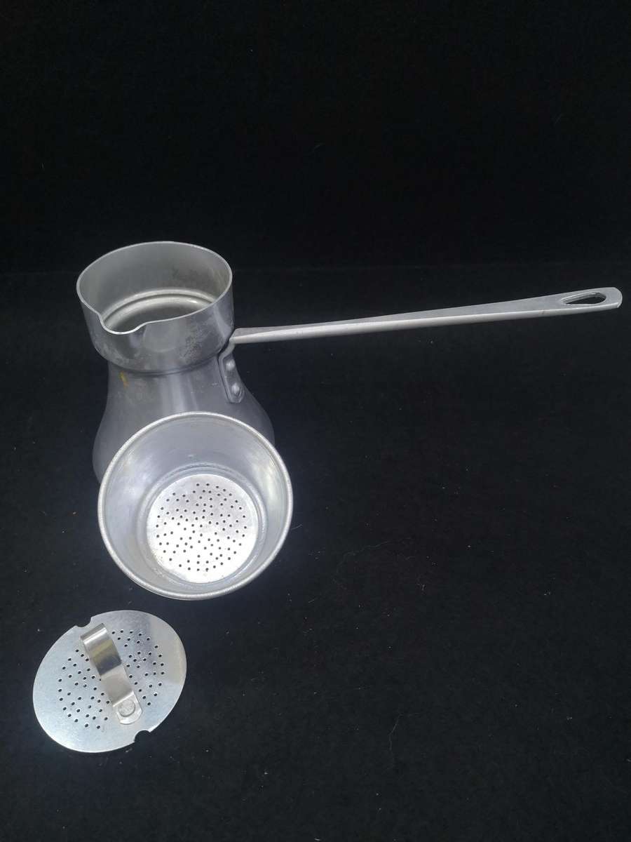 Turkish aluminum coffee pot Tournus France