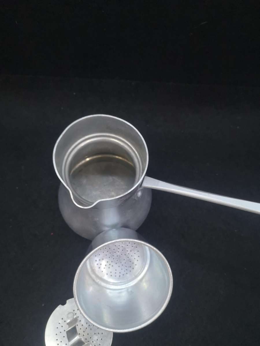 Turkish aluminum coffee pot Tournus France