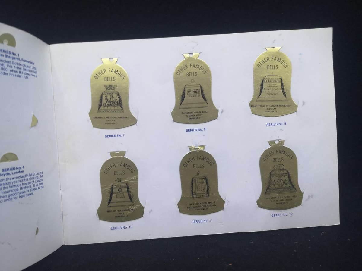 Other Famous Bells Whisky collection collector's album - Full!