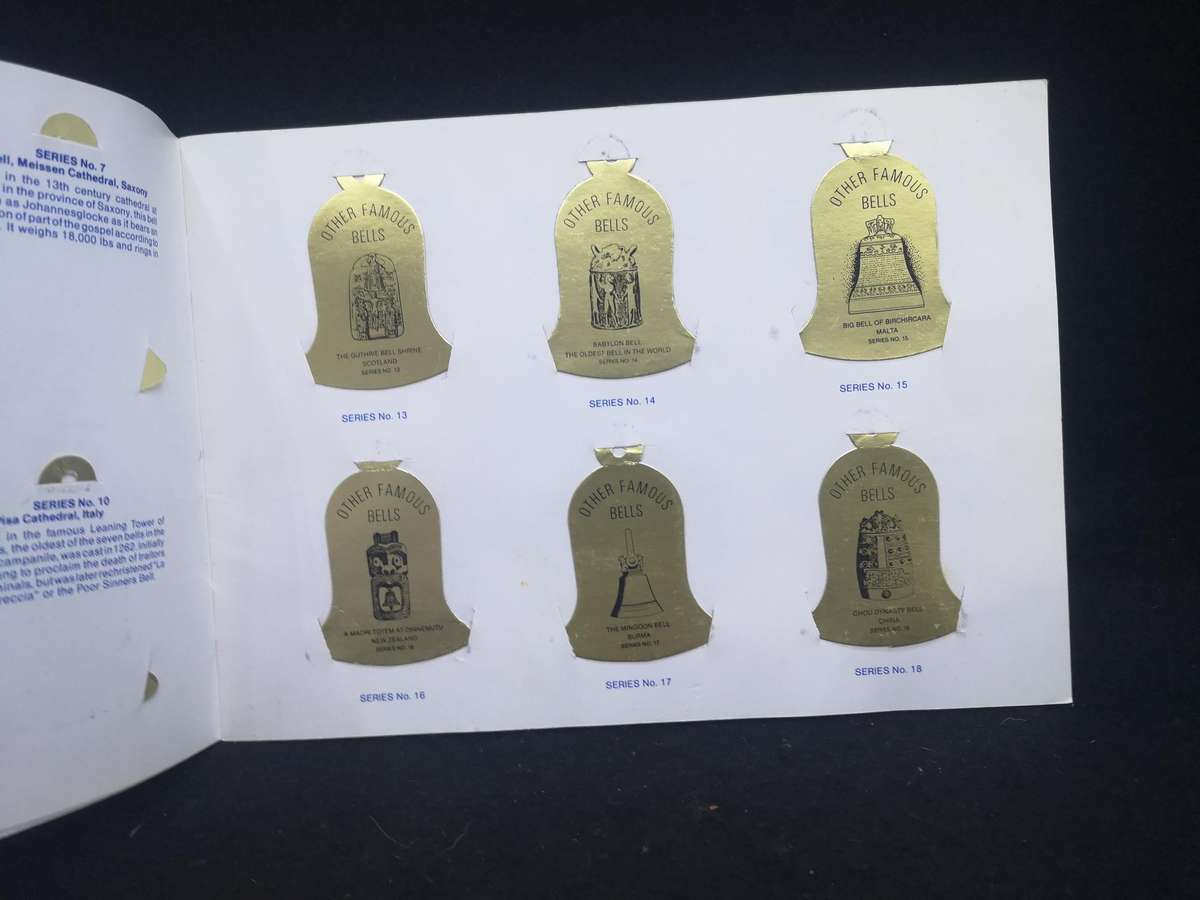 Other Famous Bells Whisky collection collector's album - Full!