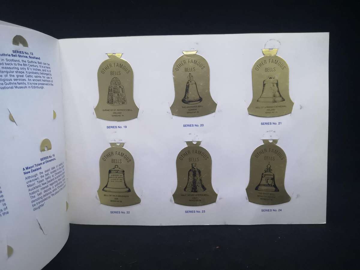 Other Famous Bells Whisky collection collector's album - Full!