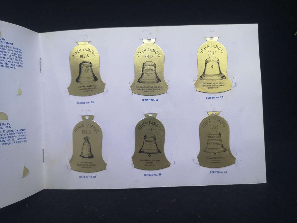 Other Famous Bells Whisky collection collector's album - Full!