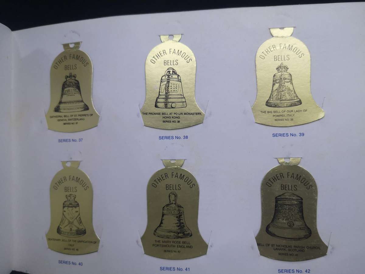 Other Famous Bells Whisky collection collector's album - Full!