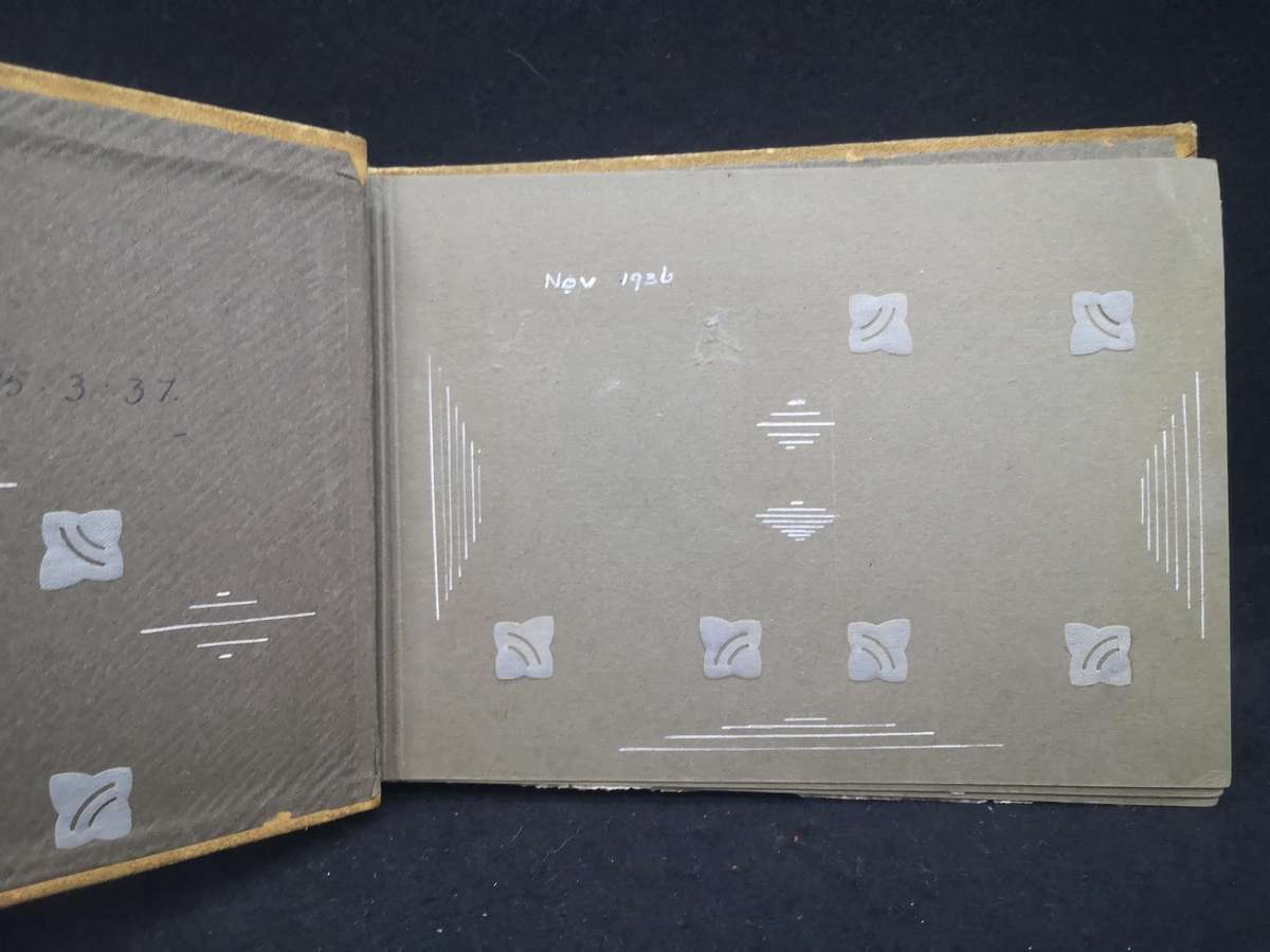 Antique photo album - empty