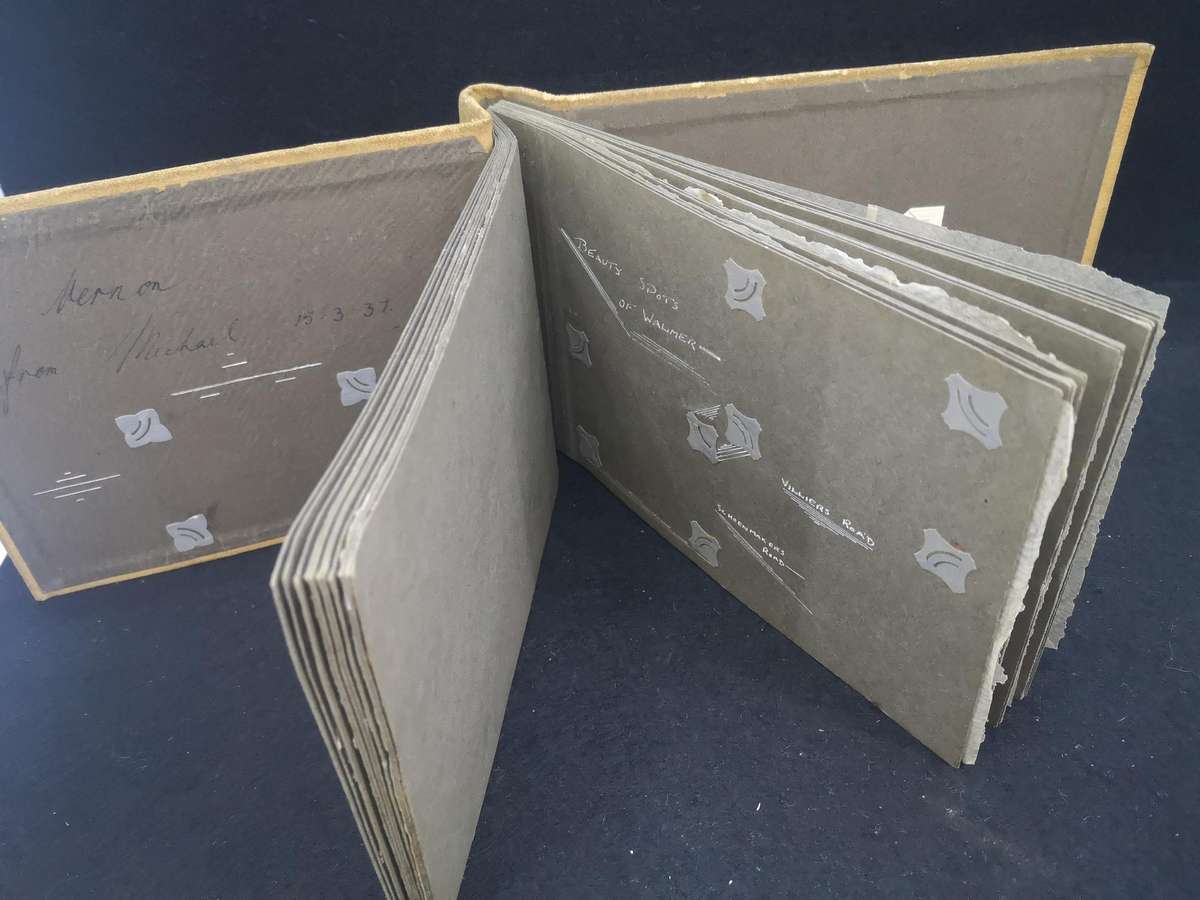 Antique photo album - empty