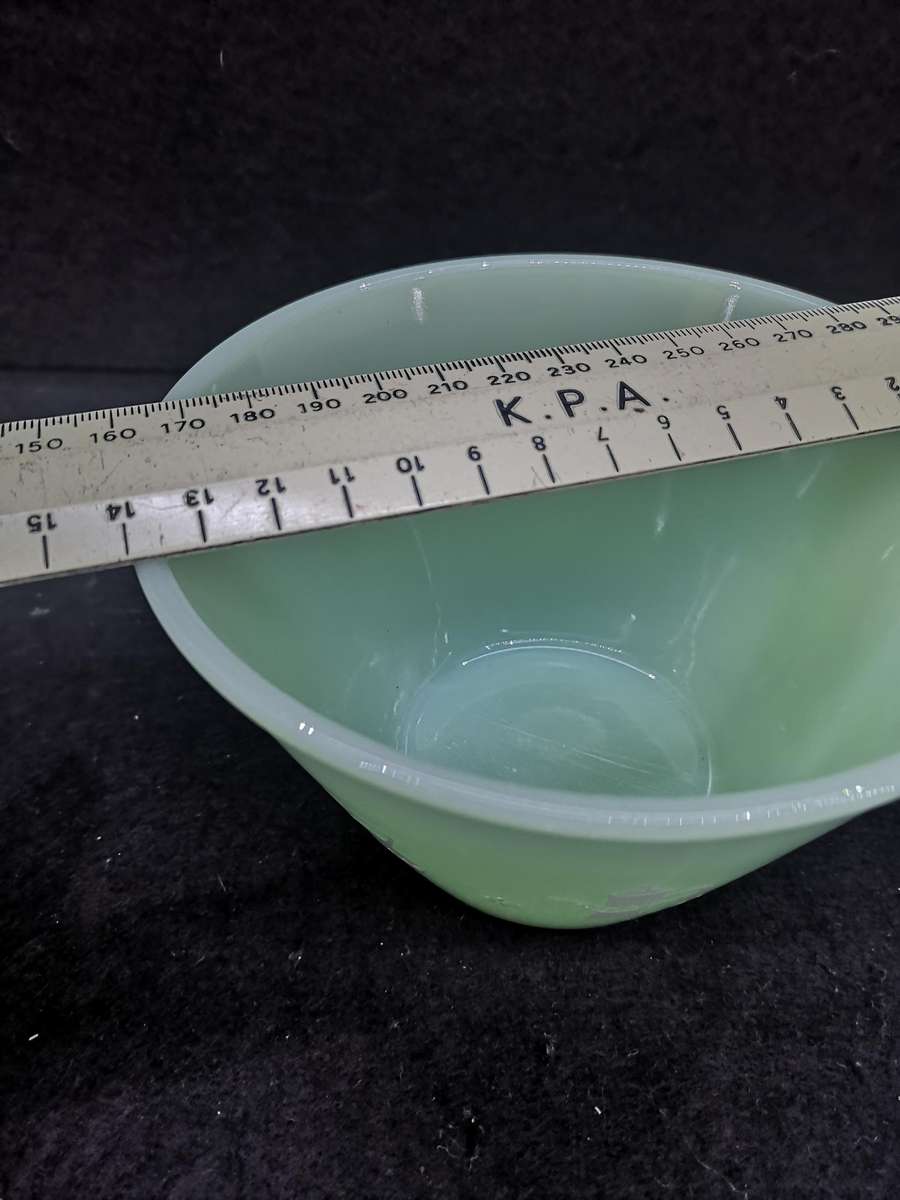 Jadeite mixing bowl